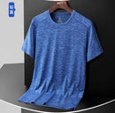 Men and Women's Breathable Camping Tee Shirt, Basic Sports Tops, Male and Female T-Shirts, Drop Shipping, Size Up to 8XL, Summer