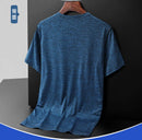 Men and Women's Breathable Camping Tee Shirt, Basic Sports Tops, Male and Female T-Shirts, Drop Shipping, Size Up to 8XL, Summer