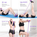 6 Tube Resistance Band Multi Function Tension Rope Fitness Bands 6 Tube Elastic Yoga Pedal Puller For Sports Exercises At Gym